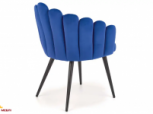 Стілець K-410 темно-синій 3