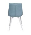 Стул M-45 голубой топаз + белый 3