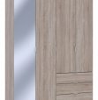 Шкаф для одежды Дорос Гелар дуб сонома 3-х дверный/Зеркало 155 см 3