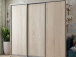 Шафа-купе Дорос Сіті Лайт дуб сонома 3 дверна 225 см 2