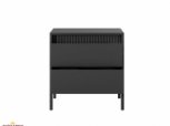 Тумба прикроватная 2S/53 черный Senso 0