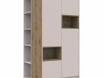 Шкаф для одежды с нишей и пеналом Дорос Дейл кашемир (инверсия) 2 дверный 143,2 см 0