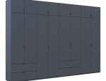 Шкаф для одежды Дорос Лукас графит 8 дверный 340 см 5