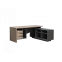 Комп'ютерний стіл Connect 1 Інтарсіо Правий/Лівий Дуб Сонома Трюфель/Антрацит 190 см 6