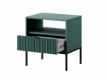 Тумба приліжкова Лабрадор/Чорні ніжки S54 Nova 2