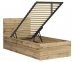Кровать односпальная BRW Poland LOZ/90/B Tetrix / Тетрикс с подьемним механизмом и нишей для белья ДСП 11