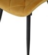 Стул M-45 горчичный + черный 7