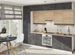Модульная кухня Хай-тек з деревяной текстурой 10