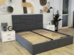Кровать мягкая двуспальная Городок меблі Твист без подьемного механизма 7