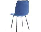 Стілець Mila Matt Velvet синій 3
