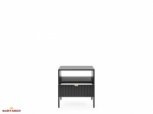 Тумба приліжкова Чорний/Чорні ніжки S54 Nova 2