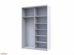 Шкаф- купе G-Caiser белый/белый 2 дверный 160 см 0