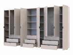 Шафа Дорос Гелар восьмидверна з пеналом Кашемір 370 см 0