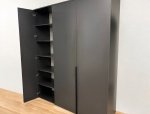 Шкаф Морели ST0027 3 дерный антрацит 180 см 4