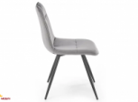 Стул K-521 серый/черный 2