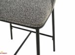 Стул полубарный B-150 Vetro Mebel серый букле 93 см 7