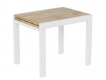 Стол-трансформер Kors Дуб тахо/Белый 2