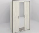 Шафа 3Д Сокме Сара 3 дверна піно 136 см 1