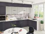 Модульна кухня Хай-тек матова галактика 18