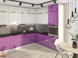 Модульна кухня Хай-тек глянець 16