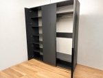 Шкаф Морели ST0027 3 дерный антрацит 180 см 5