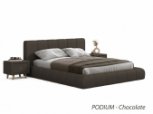 Ліжко м'яке двоспальне Віоріна Деко Подіум 28