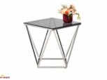Стол кофейный CP-2 тонированный + серебро 3
