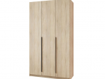 Шафа Mebelstar Оскар трьохдверна Дуб сонома 120 см 4
