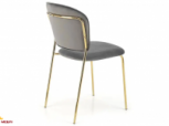 Стул K-499 серый/золотой 3