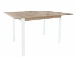 Стіл-трансформер Lunch Дуб сонома/Білий 3