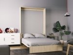 Кровать двуспальная шкаф трансформер Art in Head Mitra / Митра 140 см 32
