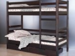 Кровать двухьярусная сосновая Тони 1
