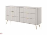 Комод 6S/163 Беж/Золоті ніжки Lante 3