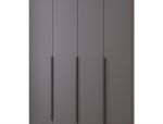 Шафа Mebelstar Оскар чотирьохдверна 160 см Антрацит 160 см 4
