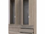 Шкаф Дорос Гелар дуб сонома 4-х дверный 155 см 0
