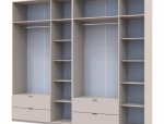 Шкаф для одежды Дорос Лукас кашемир 6 дверный 270 см 3