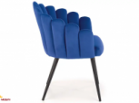 Стілець K-410 темно-синій 2