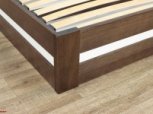 Ліжко дерев'яне Дрімка Лотос з підйомним механізмом та нішею для білизни Бук 23