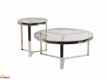Стол кофейный CB-2 прозрачный 8