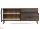 Комод Луми / Lumi 2D3S/181 с подсветкой дуб дунин 0