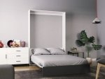 Кровать двуспальная шкаф трансформер Art in Head Mitra / Митра 160 см 12