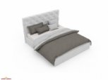 Ліжко м'яке двоспальне Віоріна Деко Велюр з підйомним механізмом та нішею для білизни 12