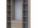 Шкаф для одежды Дорос Гелар дуб сонома 4-х дверный 155 см 3