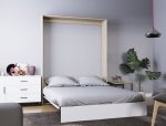 Кровать двуспальная шкаф трансформер Art in Head Mitra / Митра 160 см 21
