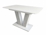 Стол-трансформер Vendi Белый бриллиант/Ателье светлый 2