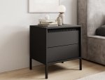 Тумба прикроватная 2S/53 черный Senso 3