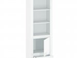 Стелаж 1D1S [R] білий глянець Lingo 2