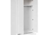 Шкаф SZF2D1S BRW Poland Holten 2 дверный белый 106 см 1