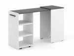 Тумба-трансформер Dolli Белый бриллиант/Графит серый 3