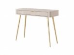 Стол туалетный 1S/100 Беж/Золотые ножки Lante 1